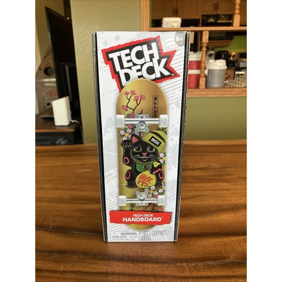 TECH DECK DGK ALL DAY Chinese Lucky Black Cat 27cm HANDBOARD Skateboard 2024 - Picture 1 of 10